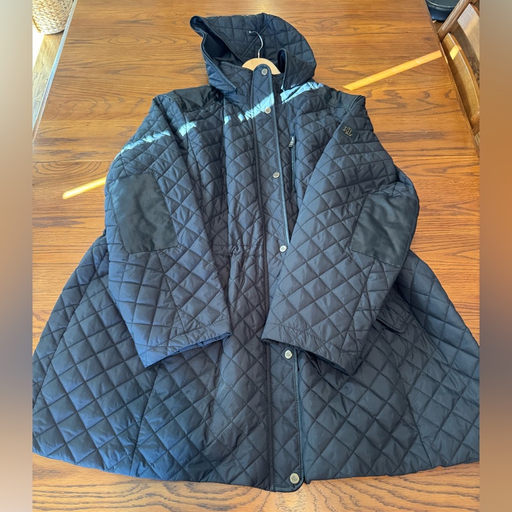 Ralph Lauren Black Quilted Jacket